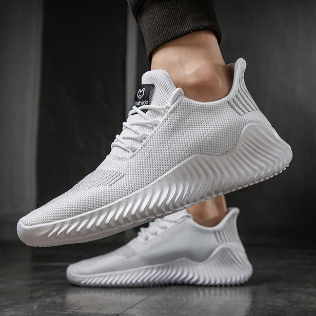 Herren Mesh Casual Sneaker – Leichte Atmungsaktive Freizeitschuhe | Bequeme Outdoor Walkingschuhe bis Größe 47 Kaufschwan®