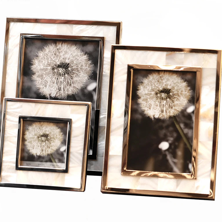 Klassischer Europäischer Bilderrahmen aus Legierung – Elegante Tischdekoration für Zuhause und Hochzeitsgeschenk Kaufschwan®