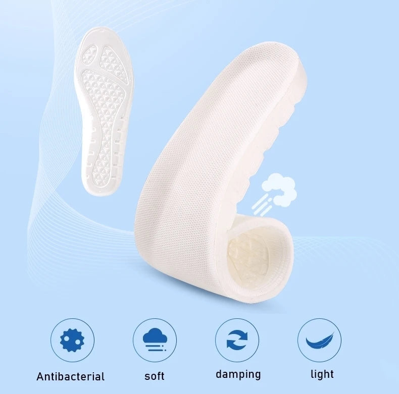 Neue Extra Dicke Memory Foam Einlegesohlen | Gepolsterte Laufschuhe Einlagen für Damen & Herren | Orthopädische Fußunterstützung Kaufschwan®
