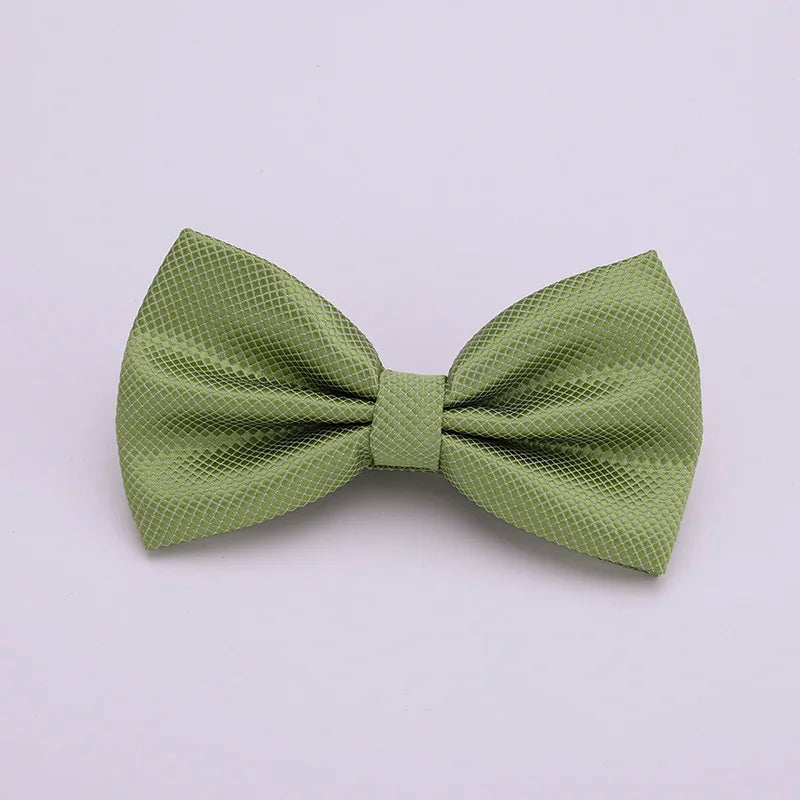 Verstellbare Fliege für Herren & Damen – Mehrfarbige Klassische Fliege | Elegantes Accessoire für Hochzeit, Party & Business Kaufschwan® Olivgrün