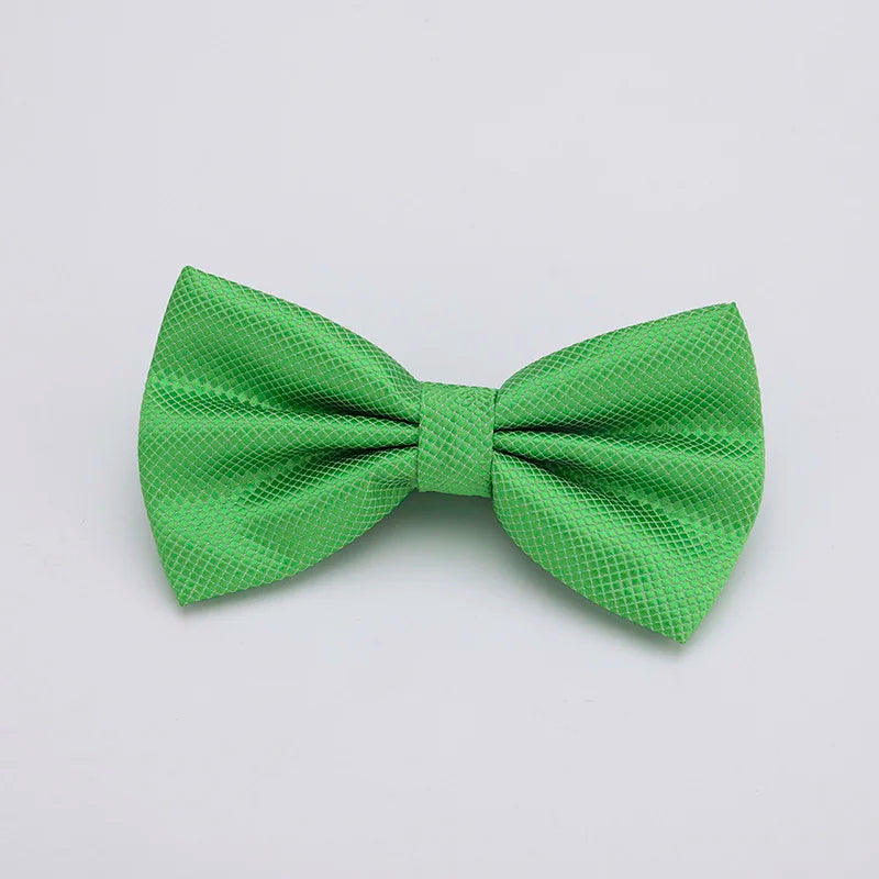 Verstellbare Fliege für Herren & Damen – Mehrfarbige Klassische Fliege | Elegantes Accessoire für Hochzeit, Party & Business Kaufschwan® Grasgrün