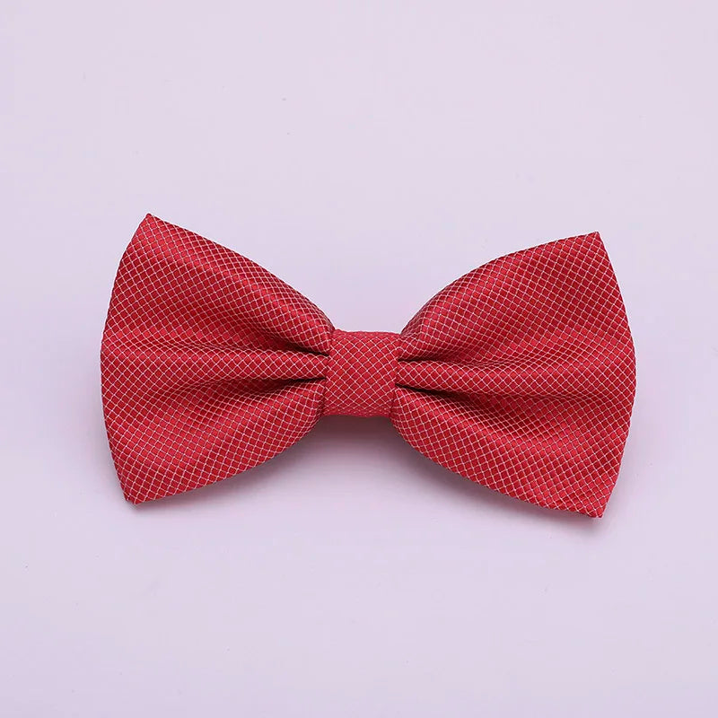Verstellbare Fliege für Herren & Damen – Mehrfarbige Klassische Fliege | Elegantes Accessoire für Hochzeit, Party & Business Kaufschwan® Ziegelrot