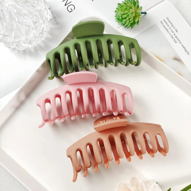 Große Acryl-Haarklammern – Elegante Haarspangen für Damen & Mädchen Kaufschwan®