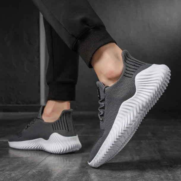 Herren Mesh Casual Sneaker – Leichte Atmungsaktive Freizeitschuhe | Bequeme Outdoor Walkingschuhe bis Größe 47 Kaufschwan®
