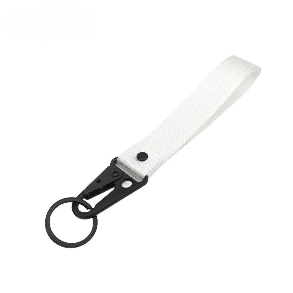 Personalisierter Schlüsselanhänger fürs Handgelenk – Mit eigenem Text oder Logo | Lanyard mit Clip für Auto & Motorrad, Unisex Design
