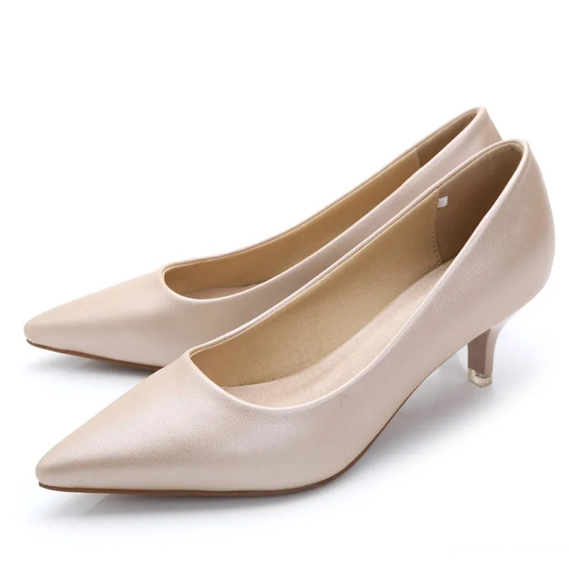 Damen Business-Pumps mit 5 cm Absatz – Elegante Spitzenschuhe Kaufschwan®