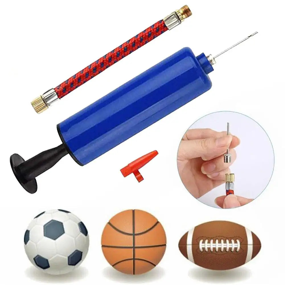 Flexible Handpumpe mit Schlauch – Tragbare Ballpumpe für Fußball, Basketball, Volleyball & Sportbälle Kaufschwan®