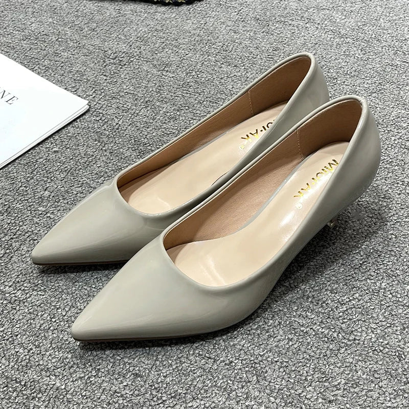 Damen Business-Pumps mit 5 cm Absatz – Elegante Spitzenschuhe