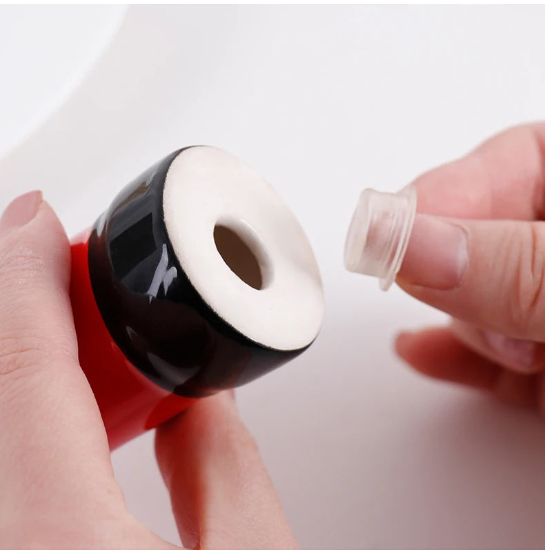 2er Set Keramik Gewürzstreuer – Telefonzelle & Briefkasten Design Salz- & Pfefferstreuer | Originelle Küchen Dekoration Kaufschwan®