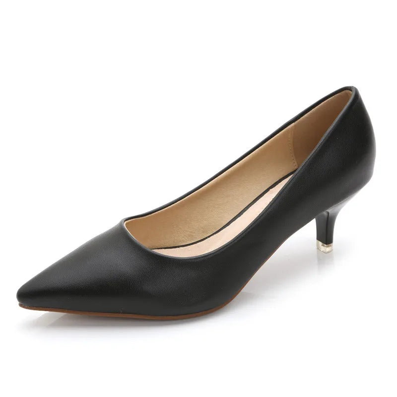 Damen Business-Pumps mit 5 cm Absatz – Elegante Spitzenschuhe Kaufschwan®
