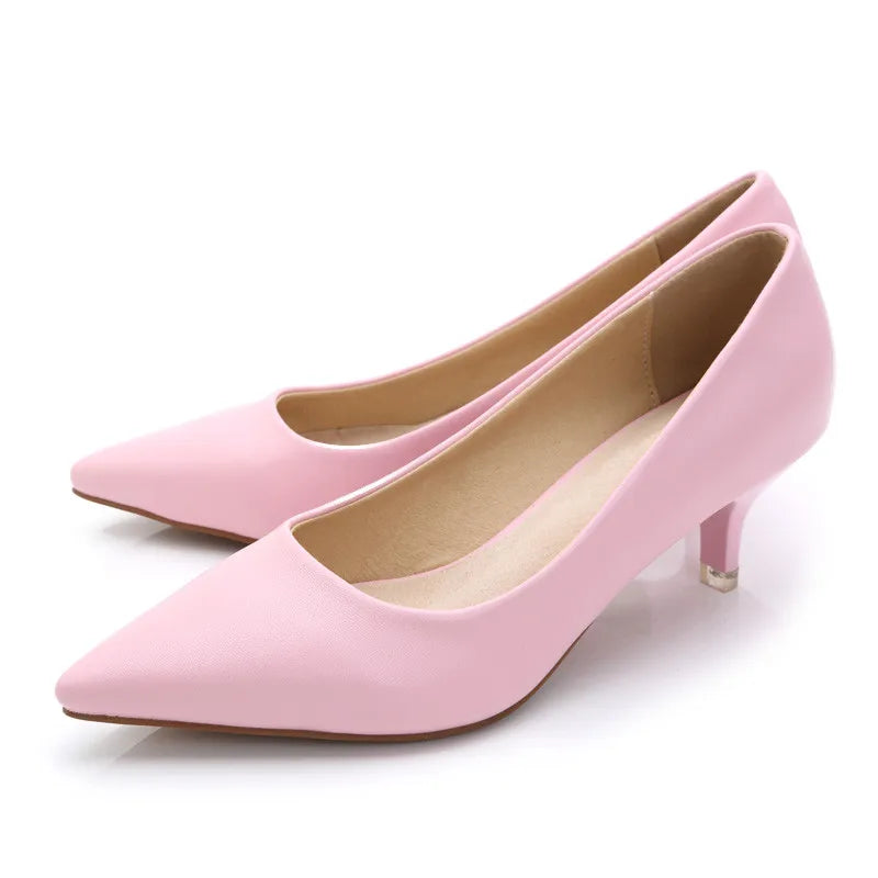 Damen Business-Pumps mit 5 cm Absatz – Elegante Spitzenschuhe