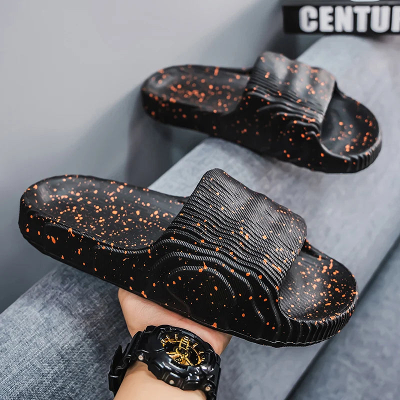 Herren Sommer Flip-Flops für Sport & Zuhause | Outdoor Strandsandalen | Bequeme Freizeitslipper für den Alltag Kaufschwan®