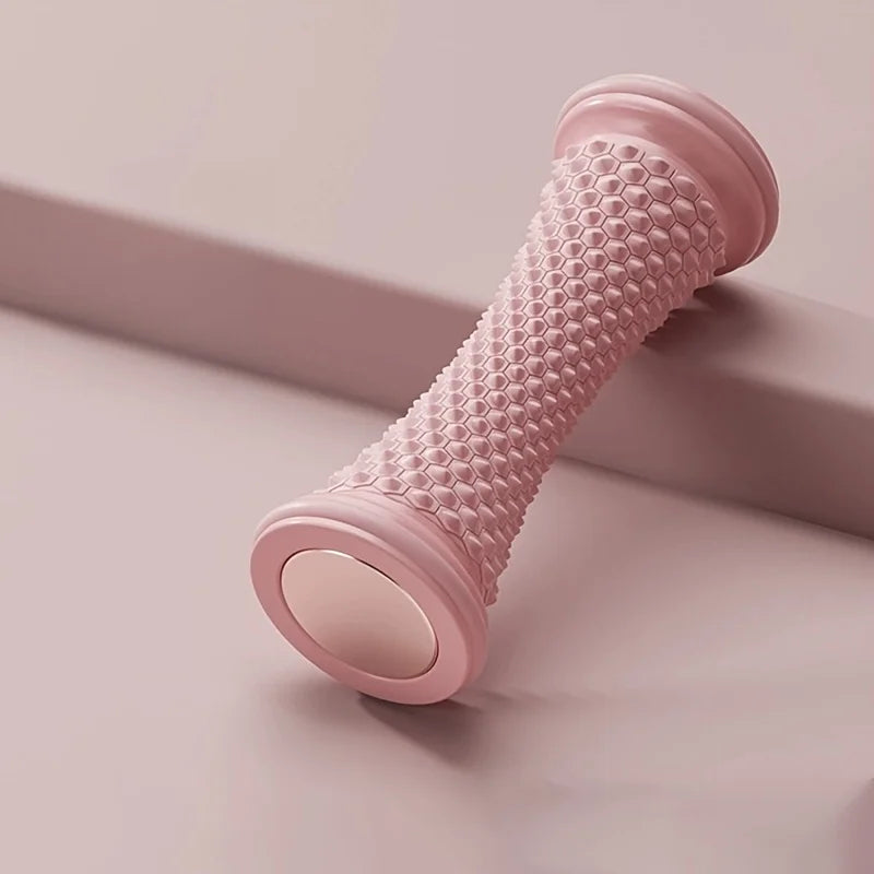 Massage-Roller | Faszien- & Muskelentspannungsrolle | Yoga, Fitness & Manueller Fußmassierer Kaufschwan® Rosa