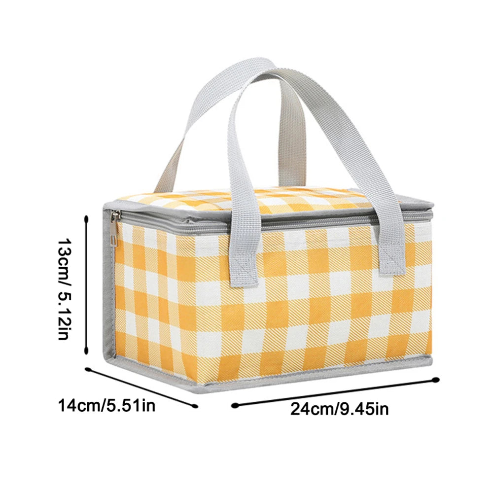 Große Outdoor Picknick Kühltasche – Tragbare Isolierte Box | Camping Getränketräger, Bento Tasche & Picknickbedarf Kaufschwan®