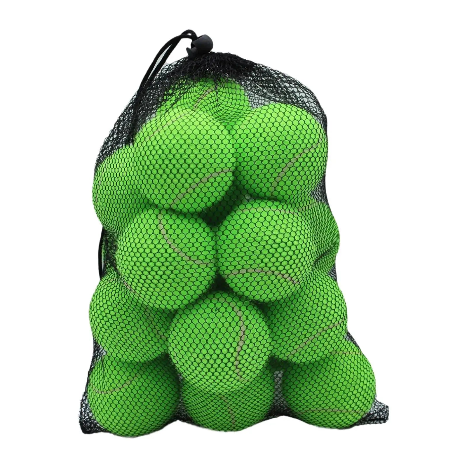 20er Pack Tennisbälle für Training & Übungen – Robuste 2,52" Standardgröße Bälle für Outdoor Sport & Tennistraining Kaufschwan® Grün
