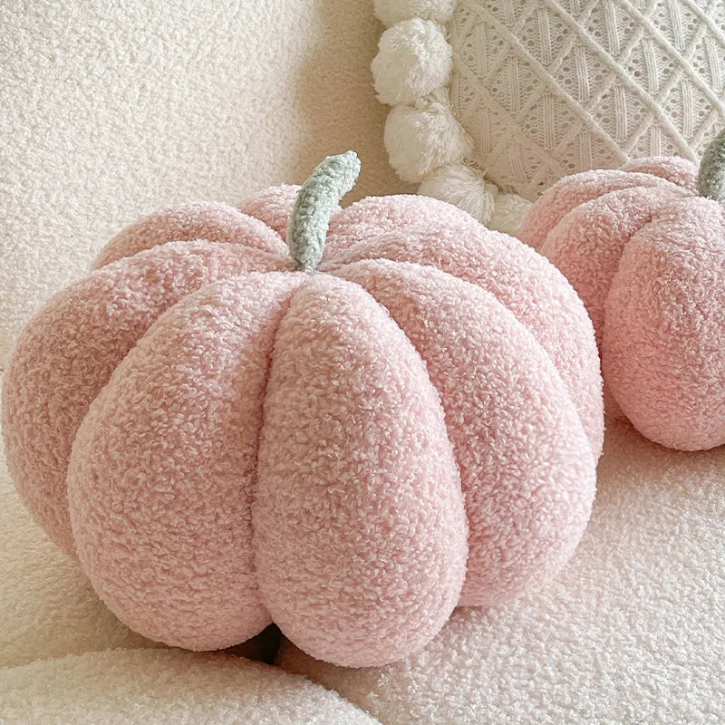 Tulpen-Kissen | Niedliches Rosa Kürbis-Kissen | Sofa-, Bett- & Dekokissen Kaufschwan® Rosa Kürbis