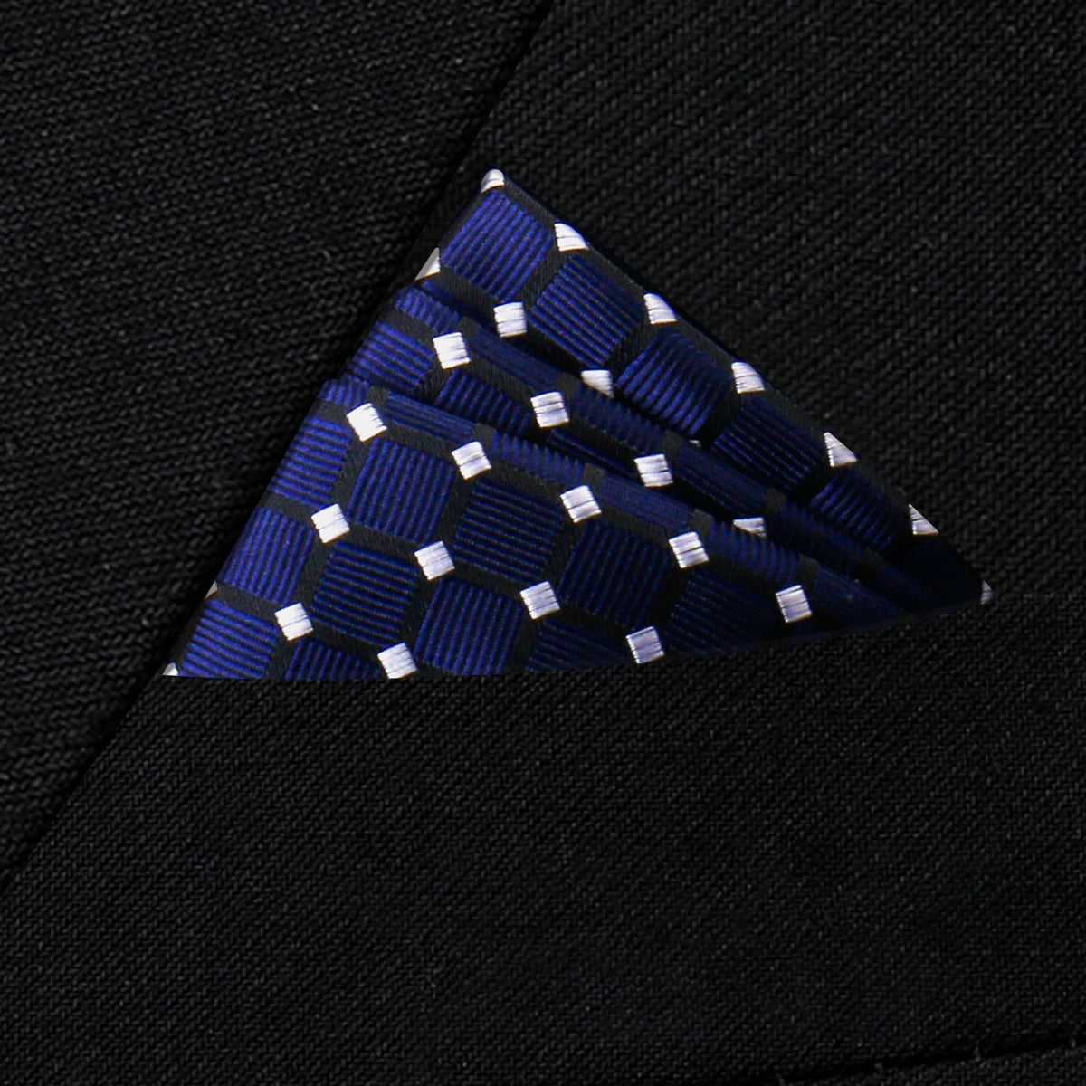 Herren Einstecktuch – Neues Design Jacquard Gewebtes Taschentuch, Braunes Anzug Accessoire für Hochzeit, Party & Formelle Anlässe Kaufschwan®