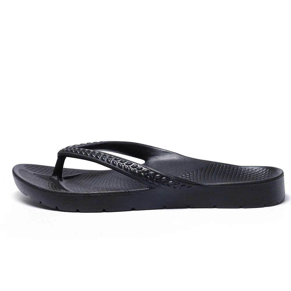 Flip-Flops für Herren | Sommer-Orthopädische Sandalen | Plantarfasziitis-Linderung | Weiche, Leichte Hausschuhe Kaufschwan®