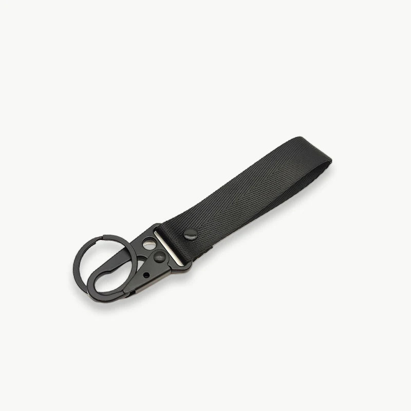 Personalisierter Schlüsselanhänger fürs Handgelenk – Mit eigenem Text oder Logo | Lanyard mit Clip für Auto & Motorrad, Unisex Design