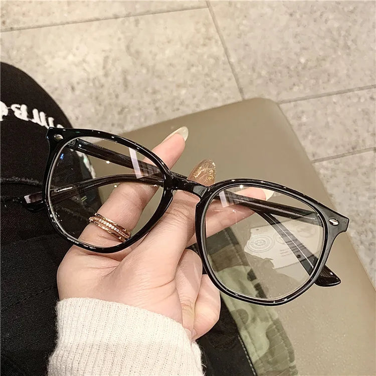 Transparent Computer Glasses Frame Women Men Anti Blue Light polygon square Eyewear Blocking Glasses Optical Spectacle Eyeglass Kaufschwan®