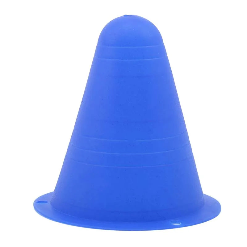 10er Set Trainingskegel – Weiche Sportmarkierungen für Fußball, Skaten, Rugby & Fitnessübungen Kaufschwan®