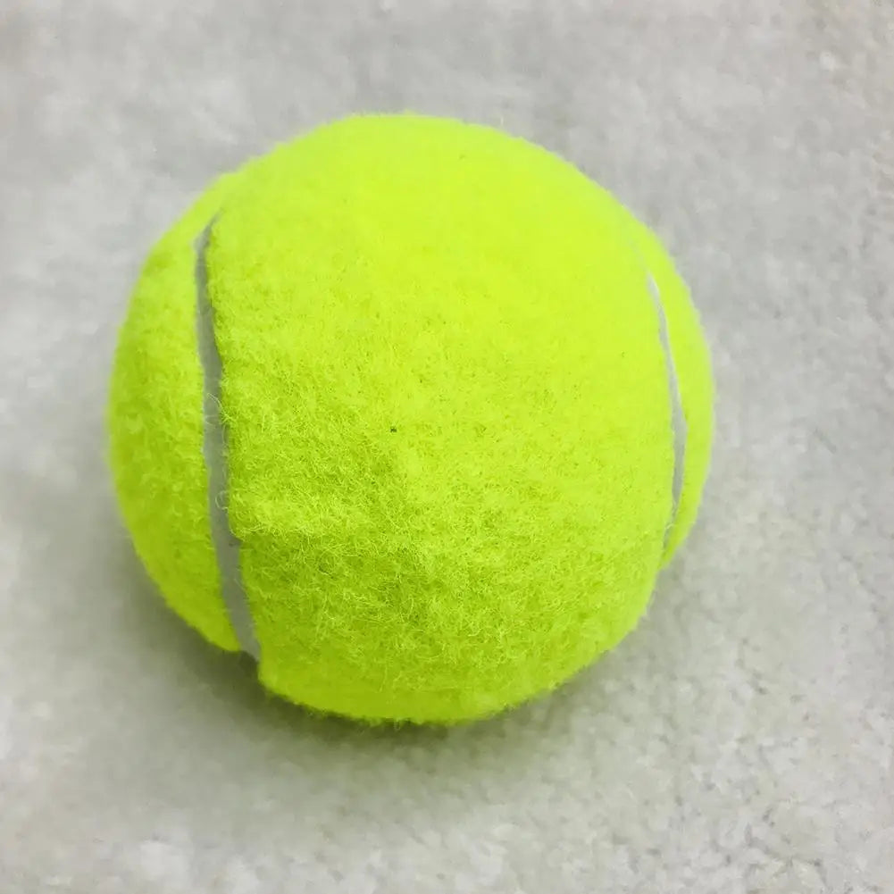 (3er Set) Hochelastische Tennis Trainingsbälle – Strapazierfähiger Elastikfaser-Gummiball für Wettkampf, Training & Outdoor Übungen Kaufschwan®