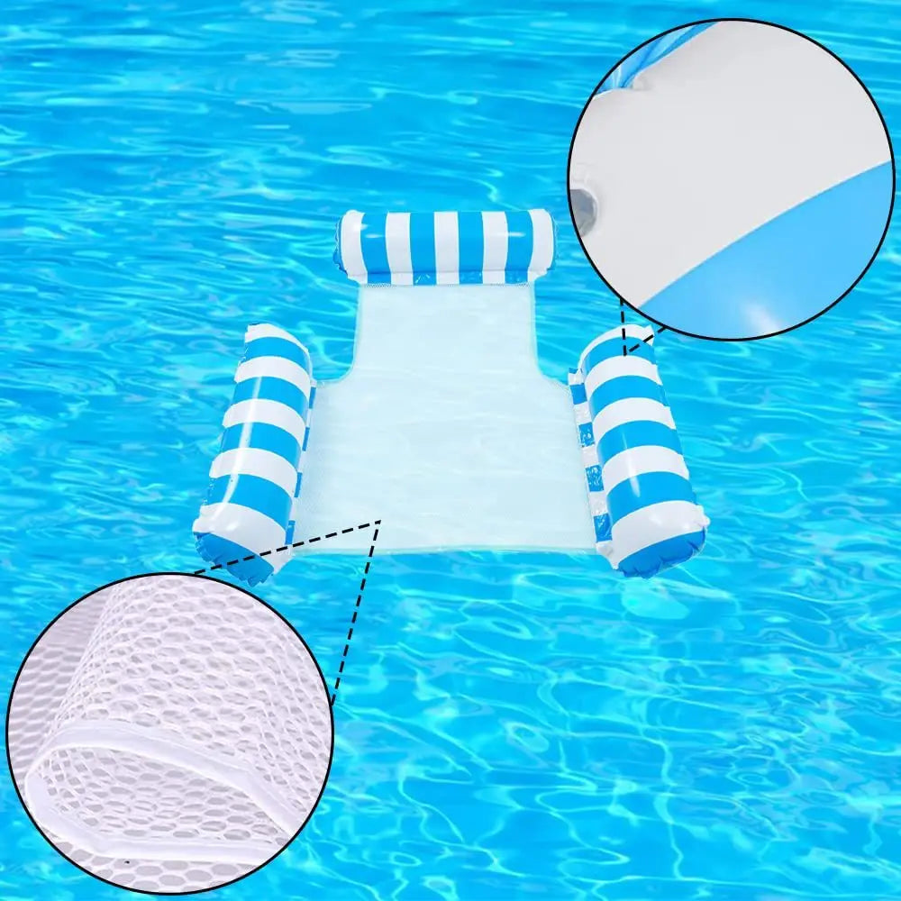 hängematte für wasser Wasser-Hängematte Aufblasbare Schwimmliege – Schwimmende Luftmatratze – Kaufschwan®