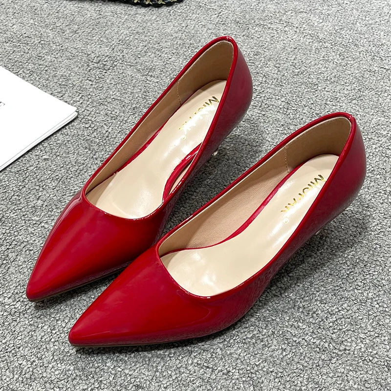 Damen Business-Pumps mit 5 cm Absatz – Elegante Spitzenschuhe Kaufschwan®