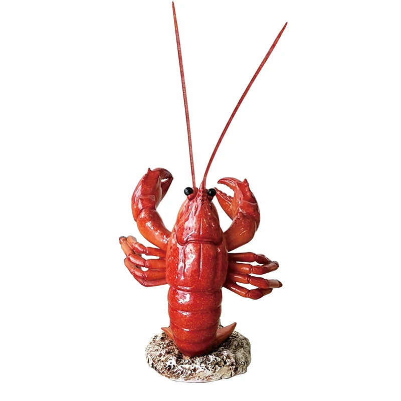 Hummer Weinflaschenhalter – Harz Langusten Flaschenständer | Maritime Küchen- & Bar Dekoration | Meeres-Themen Ornament