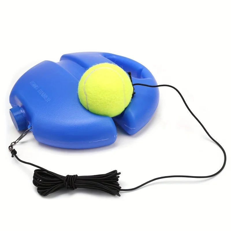 Tennis Trainer Rebounder Set mit 1 Tennisball – Selbsttrainingsgerät für Anfänger & Profis Kaufschwan®