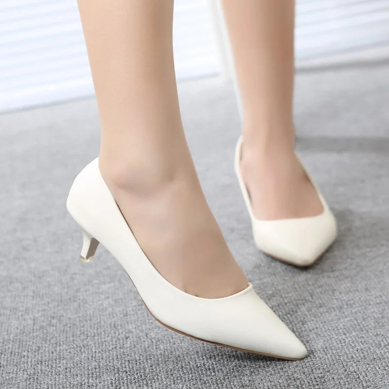 Damen Business-Pumps mit 5 cm Absatz – Elegante Spitzenschuhe