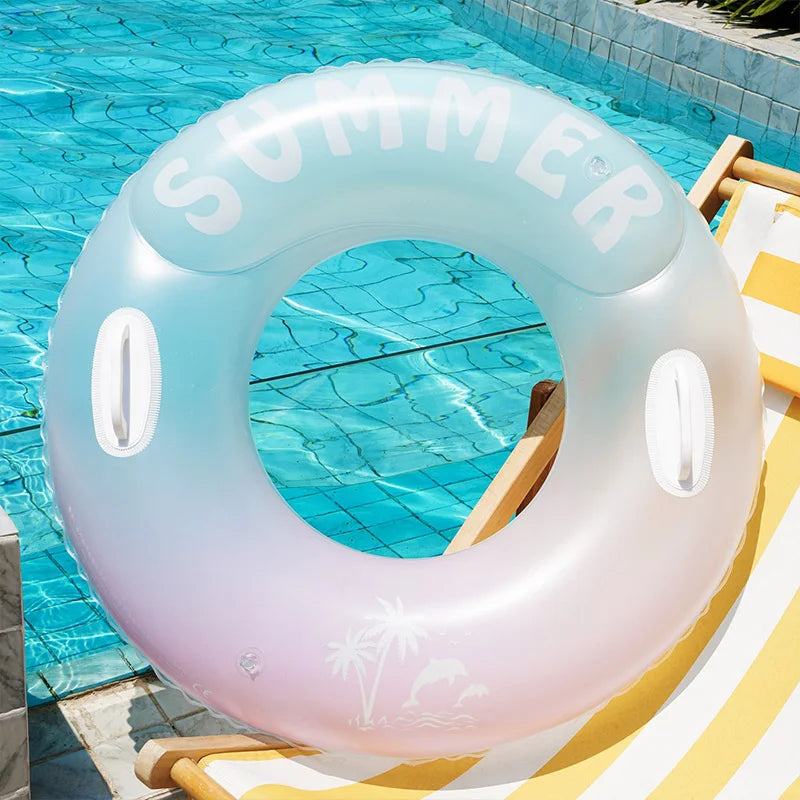 Aufblasbarer Schwimmring für Erwachsene – Verdickter Pool-Schwimmreifen für Jugendliche & Erwachsene Kaufschwan®