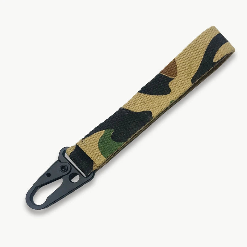 Personalisierter Schlüsselanhänger fürs Handgelenk – Mit eigenem Text oder Logo | Lanyard mit Clip für Auto & Motorrad, Unisex Design