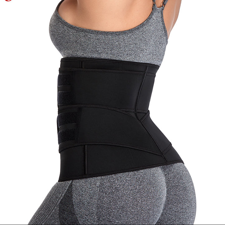 Taillentrainer in Übergröße für Damen – Sport Korsett Gürtel, Bauchweg Mieder, Schweiß-Trimmer für Training & Gewichtsreduktion Kaufschwan®