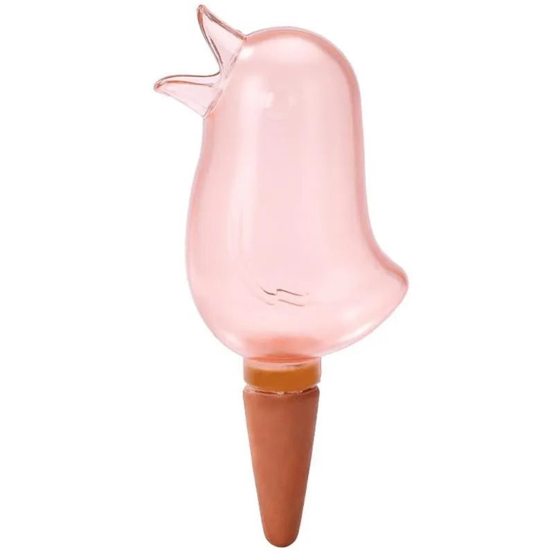 Automatische Pflanzenbewässerung im Vogel Design – Selbstbewässernder Pflanzenspike | Tropfbewässerungssystem für Zimmerpflanzen & Blumentöpfe