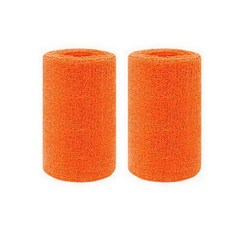 2 Stück Sport Schweißbänder – Schweißabsorbierende Tennis & Fitness Armbänder | Atmungsaktive Elastische Handgelenkbänder für Damen & Herren