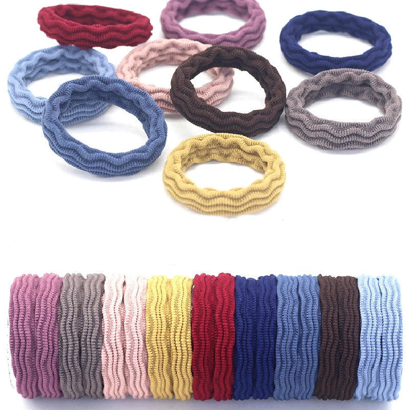 20 Stück Hoch-Elastische Modische Haargummis | Jacquard-Muster Haarbänder | Stilvolle Damen Haaraccessoires Kaufschwan®