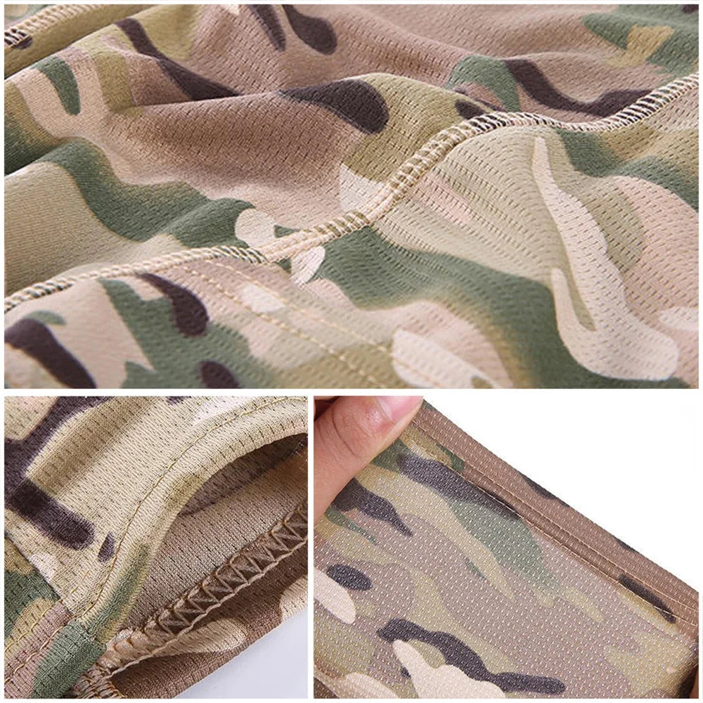 Camouflage Balaclava Mütze – Vollgesichtsmaske für Radfahren, Jagd & Outdoor Sport | Skimaske Motorrad Helm Unterziehmütze