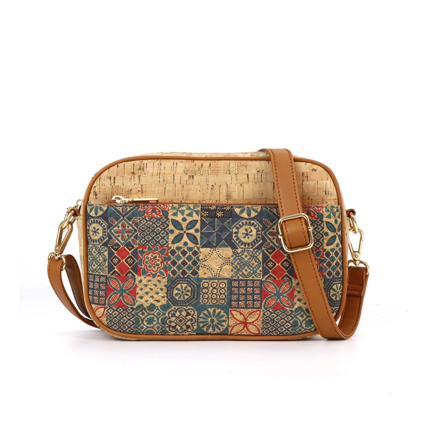Vintage Blumenprint Crossbody Tasche – Damen Ethno Schultertasche mit Baumrindenmuster | Vielseitige Casual Handtasche Kaufschwan® Design 2