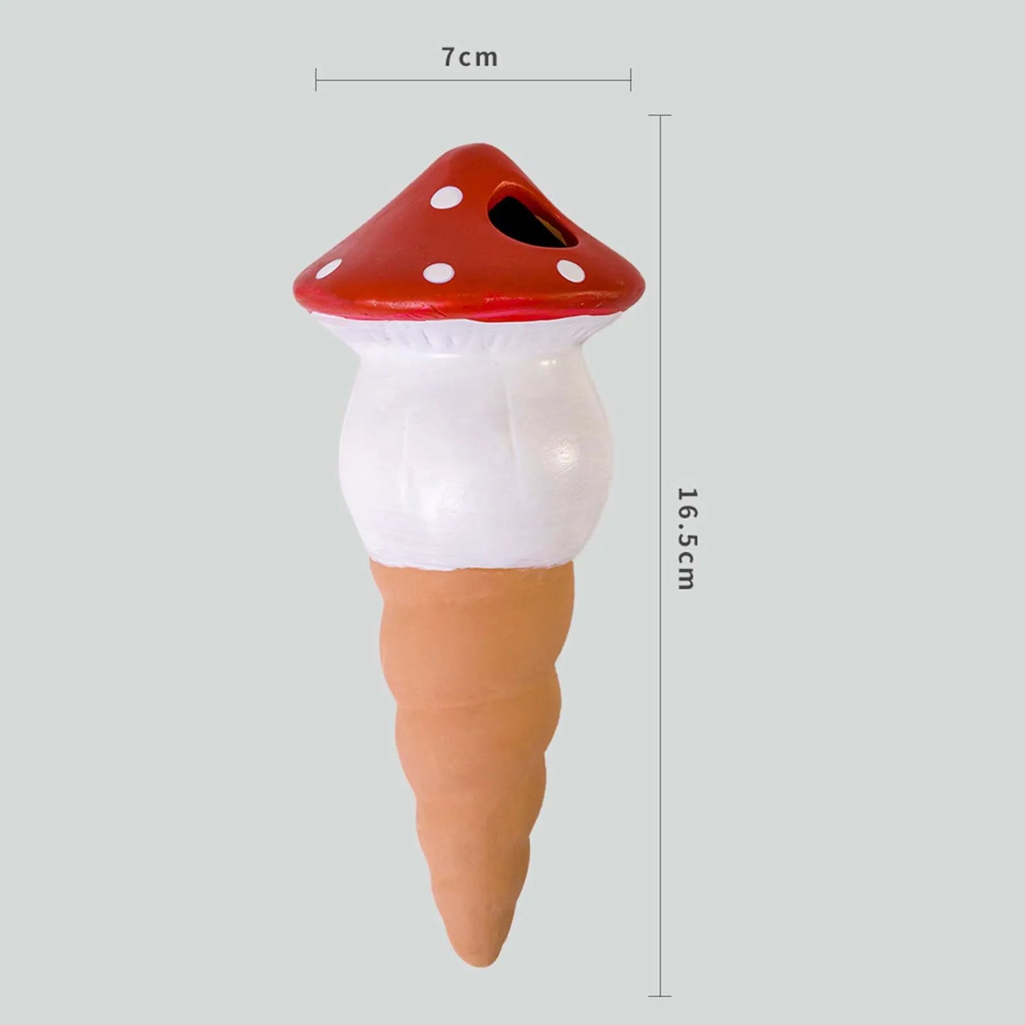 4 Stück Pilz Bewässerungsstäbe – Bunte Automatische Selbstbewässerungsgeräte | Tropfbewässerung für Innen- & Außenpflanzen