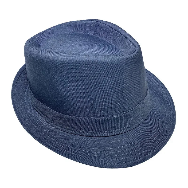 Sommer & Winter Hut - Jazzhut – Britischer Zylinderhut, Herren Fedora, Mittelalte & Ältere Warmer Jazzhut