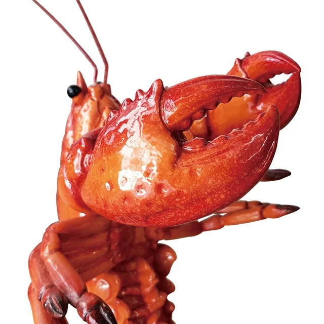 Hummer Weinflaschenhalter – Harz Langusten Flaschenständer | Maritime Küchen- & Bar Dekoration | Meeres-Themen Ornament