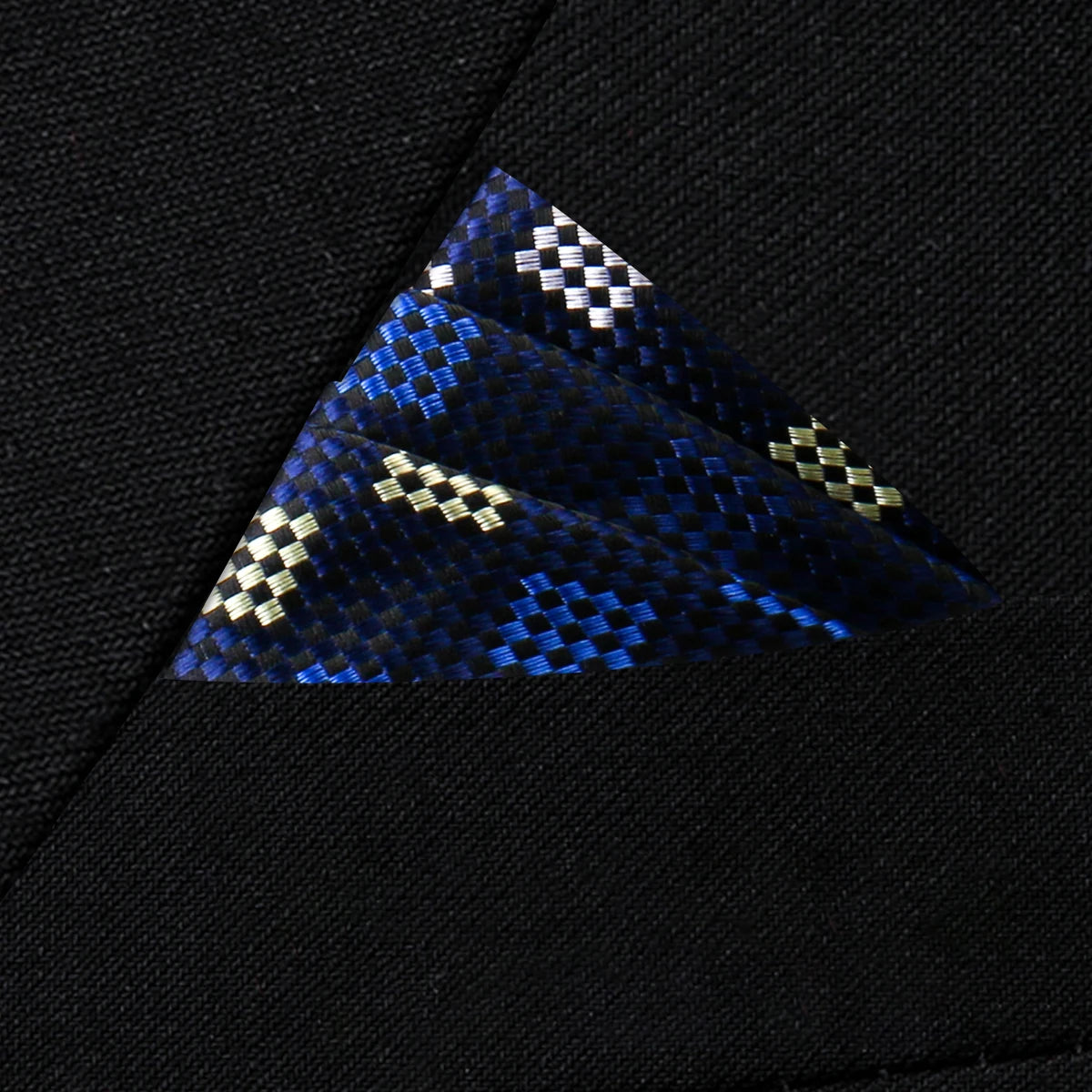 Herren Einstecktuch – Neues Design Jacquard Gewebtes Taschentuch, Braunes Anzug Accessoire für Hochzeit, Party & Formelle Anlässe Kaufschwan®