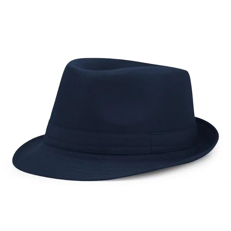 Sommer & Winter Hut - Jazzhut – Britischer Zylinderhut, Herren Fedora, Mittelalte & Ältere Warmer Jazzhut