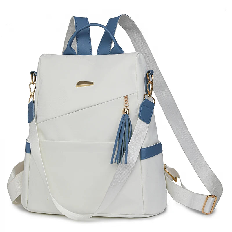 Damen Rucksack Mode | Wasserdicht Weiches Leder Schul- & Reiserucksack Kaufschwan®