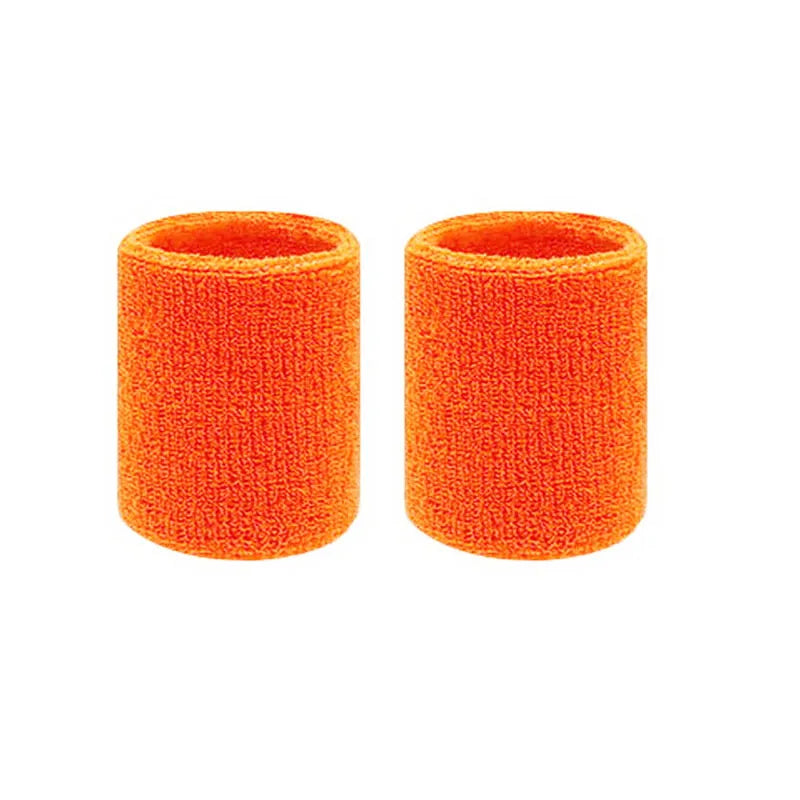 2 Stück Sport Schweißbänder – Schweißabsorbierende Tennis & Fitness Armbänder | Atmungsaktive Elastische Handgelenkbänder für Damen & Herren