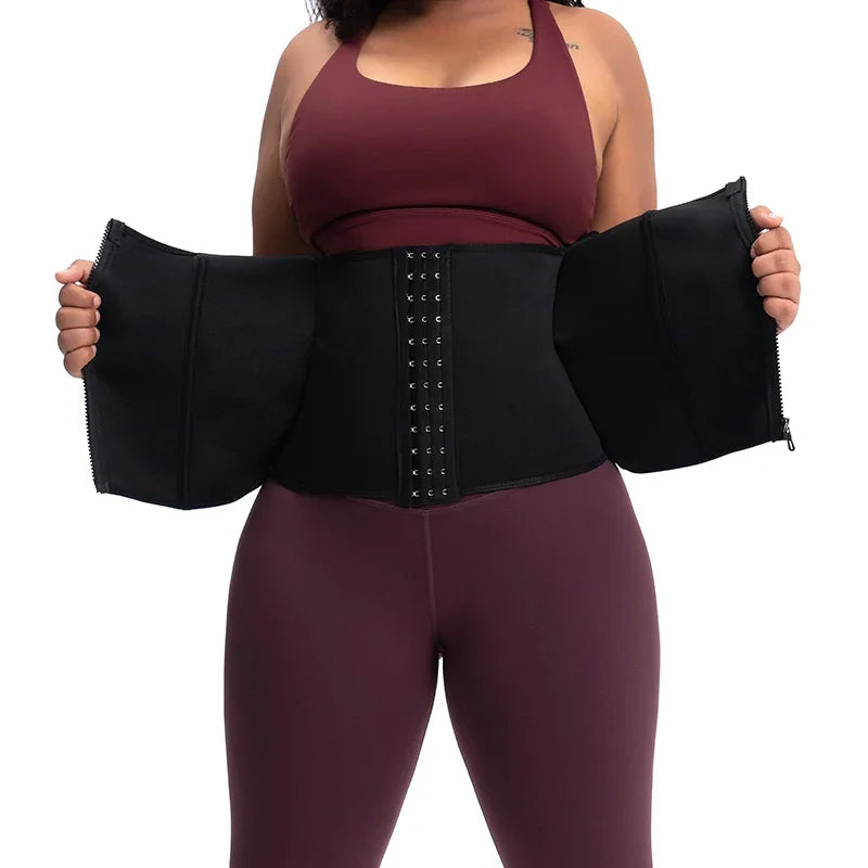 Damen Taillenformer Gürtel – Bauchweg Korsett, Figurformende Shapewear & Sport Taillentrainer für Gewichtsreduktion Kaufschwan®