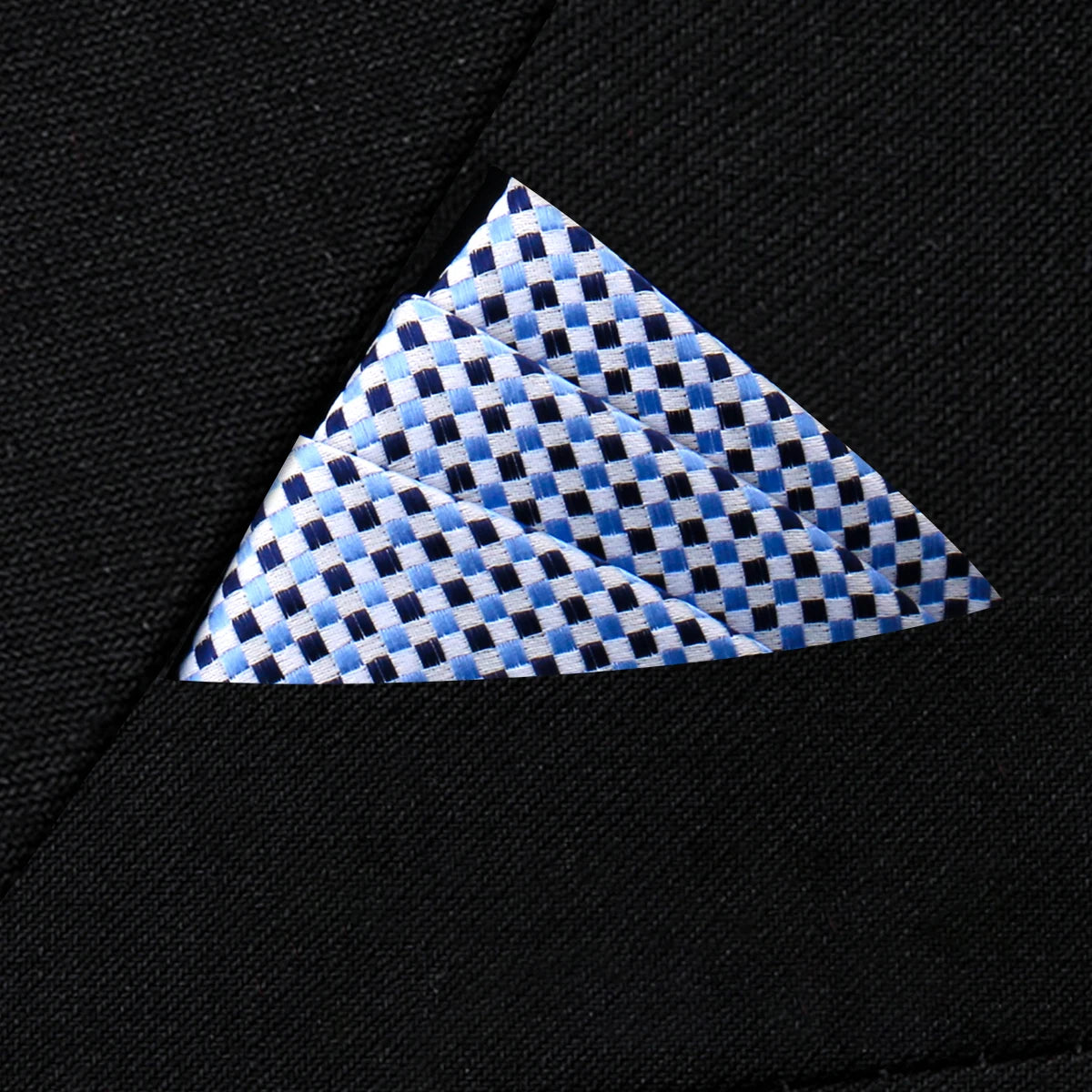 Herren Einstecktuch – Neues Design Jacquard Gewebtes Taschentuch, Braunes Anzug Accessoire für Hochzeit, Party & Formelle Anlässe