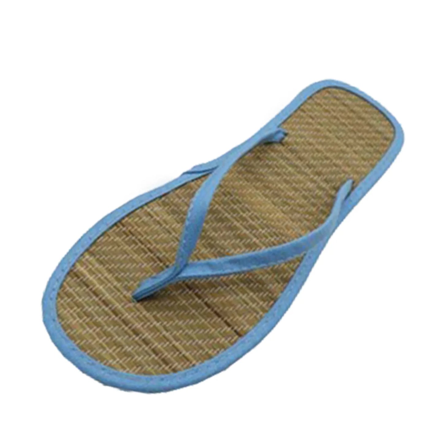 Damen Flache Flip-Flops | Bequeme Rutschfeste Bambus-Rattan Sandalen | Hausschuhe für Bad & Alltag Kaufschwan®