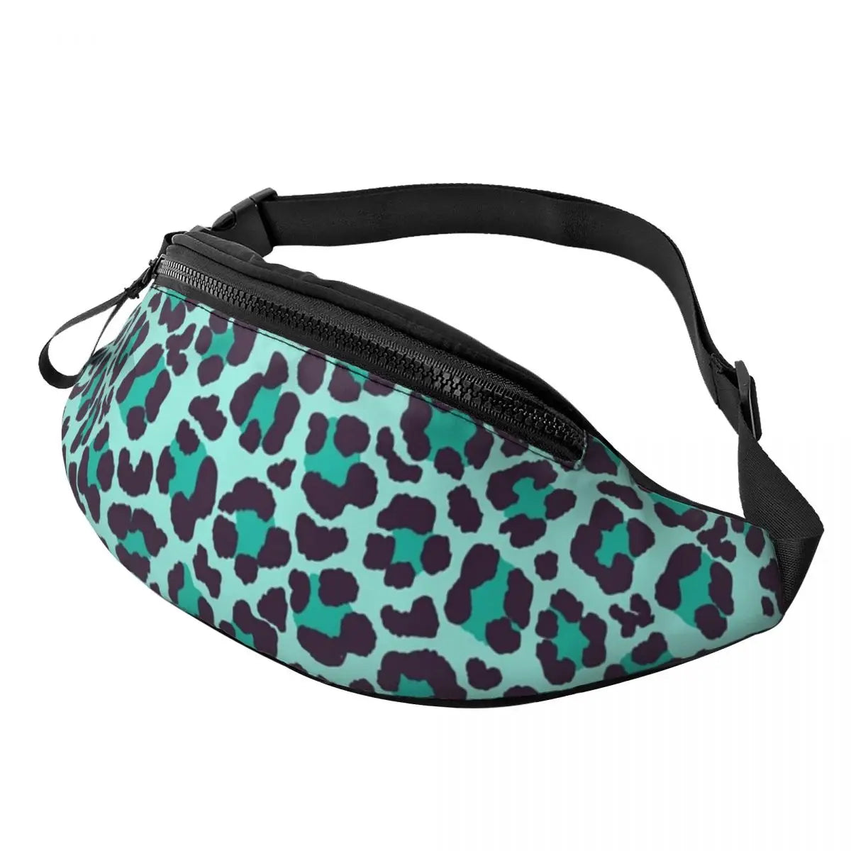 Leopardenmuster Gürteltasche – Unisex Hüfttasche | Cheetah Print Crossbody Bag für Laufen, Reisen & Handy